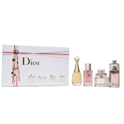 Подарочный парфюмерный набор Christian Dior 4 в 1