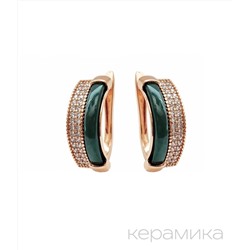 Серьги с керамикой