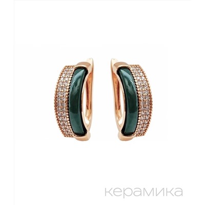 Серьги с керамикой