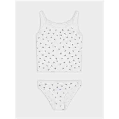 КОМПЛЕКТ ДЛЯ ДЕВОЧЕК (МАЙКА, ТРУСЫ) 447008