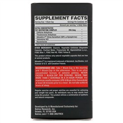 Nutrex Research, LIPO-6 Black, ультраконцентрат, 60 черных капсул