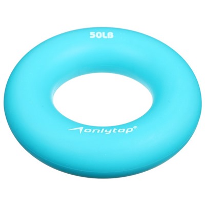 Эспандер кистевой ONLYTOP, 25 кг, цвет голубой