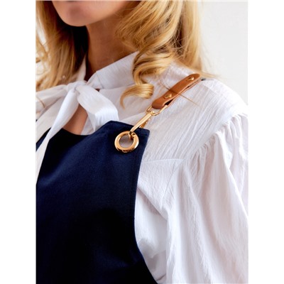 Фартук Этель «Стиль», синий, 70×78 см, 100% хлопок