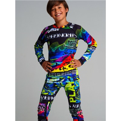 Термокомплект трикотажный для мальчиков: брюки, толстовка