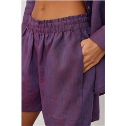 Шорты  SRT242_Violet Ultramarine/Фиолетовый меланж