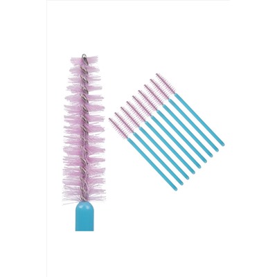 Nail Art Набор щёточек для бровей и ресниц, в ассортименте, 50 шт/уп KRISTALLER, 1107635