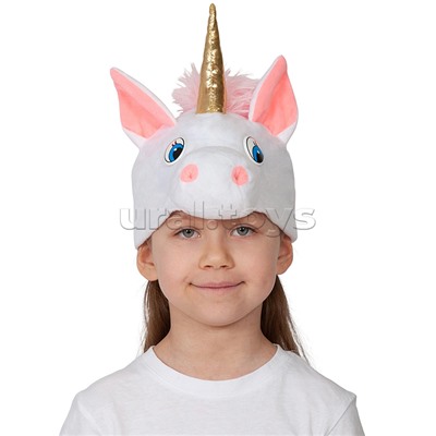 Головной убор швейный "Шапка детская "Лошадка Единорожка" р. 52-54