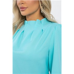 Платье Яркий акцент (голубое) П12963-36М