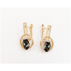 Серьги с кристаллами Swarovski