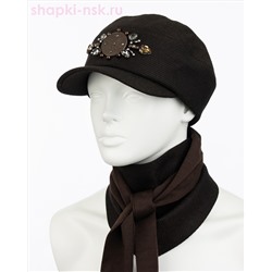 Аюна стразы Комплект флис (бейсболка+бактус) (57-59)