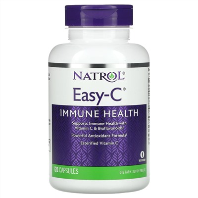 Natrol, Easy-C, Immune Health, 120 Capsules