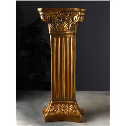Колонна декоративная «Юноша», гипс, 25×20×65 см, под бронзу