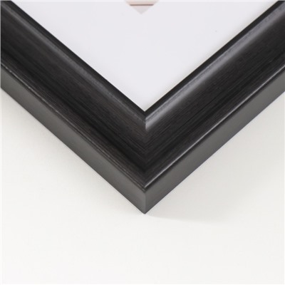 Фоторамка для фото 15×15 см «МИРАМ», пластик, коричневый, (пластиковый экран)