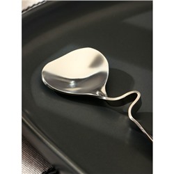 Ложка десертная из нержавеющей стали Magistro, длина 14.5 см, цвет серебряный