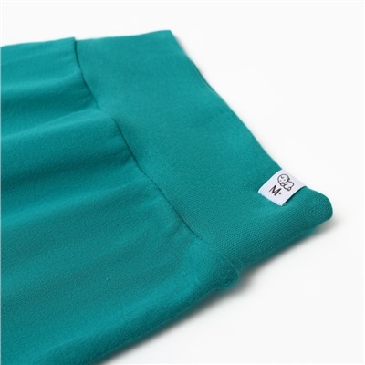 Ползунки детские MINAKU New Year's cars, рост 74-80 см, зелёные