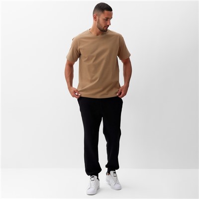 Футболка мужская MINAKU, бежевая, р-р 42-44