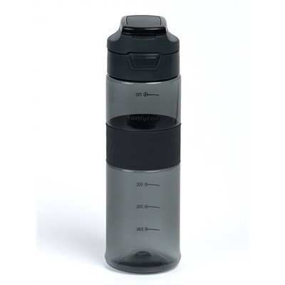Бутылка для воды Onlytop, 850 мл, чёрная