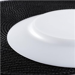 Тарелка обеденная Luminarc Everyday, d=24 см, стеклокерамика, белая