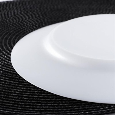 Тарелка обеденная Luminarc Everyday, d=24 см, стеклокерамика, белая