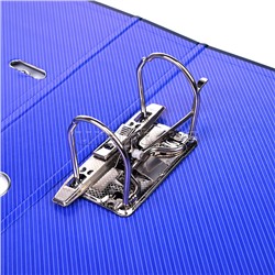 Папка с арочным механизмом "Герб" A4 75 мм, матовая ламинация, выборочный лак, картонная разобранная, металлическая окантовка, цветная запечатка форзаца, в пластиковом пакете