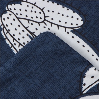 Постельное бельё дуэт «Экономь и Я. Кактусы», полисатин