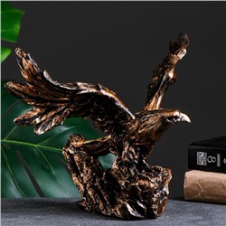 Подставка для бутылки «Орел на взлете», бронза, 20×30×23.5 см