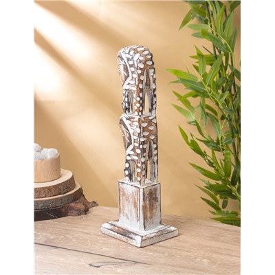 Сувенир «Статуя Слонов», 12×12×38 см, дерево