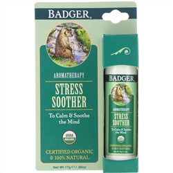 Badger Company, Средство против стресса, мандарин и розмарин, 0,60 унц. (17 г)