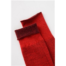 Гольфы женские Ретро (набор 2 пары) (Красный)