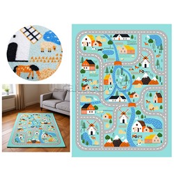 Ковер "Деревенька" дет. 1х1,5 прямоугольный