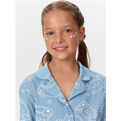 КОМПЛЕКТ ДЛЯ ДЕВОЧЕК (РУБАШКА, БРЮКИ) 567754