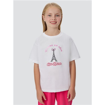 КОМПЛЕКТ ДЛЯ ДЕВОЧЕК (ТОЛСТОВКА, БРЮКИ, ФУТБОЛКА) 397736