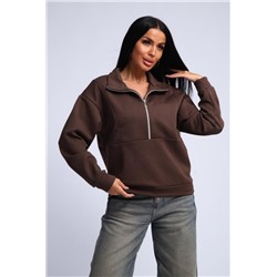 Женская толстовка 31981 (Коричневый)