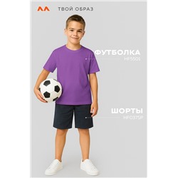 Детская однотонная футболка Happyfox