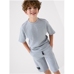 Комплект трикотажный для мальчиков: фуфайка (футболка), шорты