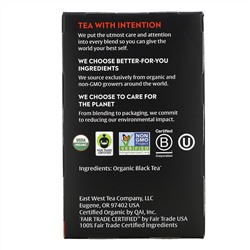 Choice Organic Teas, Black Tea, Organic English Breakfast, 16 Tea Bags, 1.12 oz (32 g)