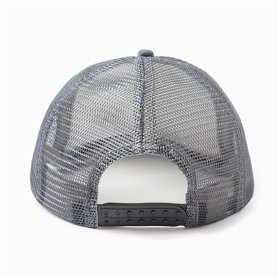 Бейсболка женская с сеткой MINAKU, размер 56-58, светло-серая