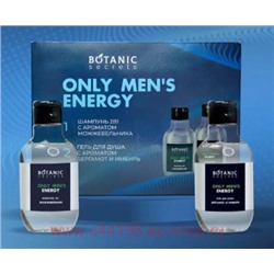 Подарочный набор Botanic Secrets Гель для душа и шампунь For Men 'Only Men's Energy 7397