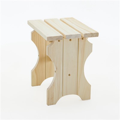 Лавка складная для бани и сада, 30×33×43 см, деревянная, «Добропаровъ»