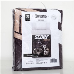 Покрывало 1.5-спальное «Этель» High score, 145×210±5 см, микрофибра