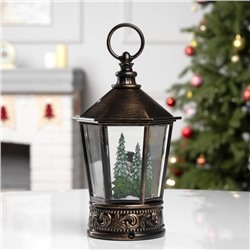 Светодиодная фигура «Снеговик» 14×22×14 см, пластик, батарейки ААх3 (не в комплекте), свечение тёплое белое