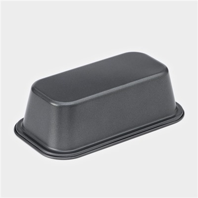 Форма для выпечки Доляна «Жаклин. Хлеб», 20×11 см, антипригарное покрытие, чёрная