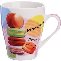 9-25971-4 Кружка 340мл Разноцветные Макаруны LR (х36)