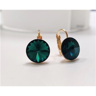 Серьги с кристаллами Swarovski