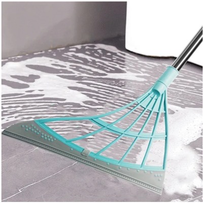 Швабра силиконовая скребок веник водосгон для пола и окон