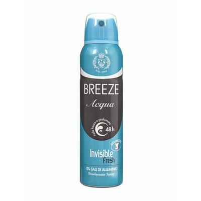 Дезодорант аэрозоль BREEZE ACQUA, длительная защита, 150 мл