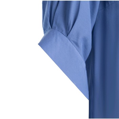 Рубашка женская MINAKU: Casual Collection, размер 44, синяя