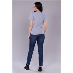 Футболка 24855 (Серый меланж)