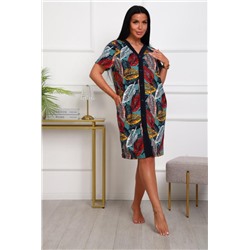 1095 Халат женский (Разноцветные)