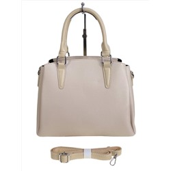 Женская сумка из искусственной кожи, цвет молочный
